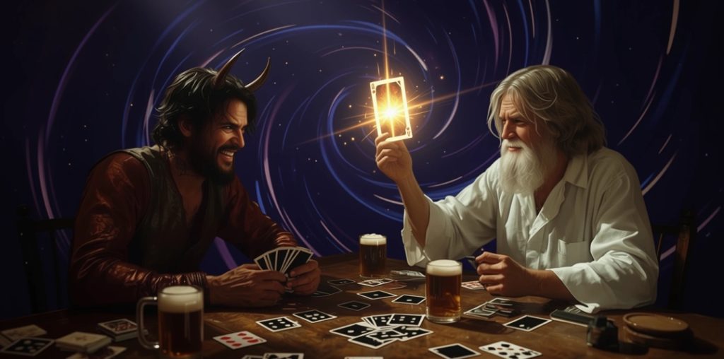 Daqs große Spiel - Gott und der Teufel