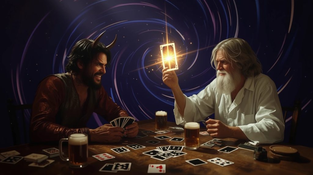 Daqs große Spiel - Gott und der Teufel