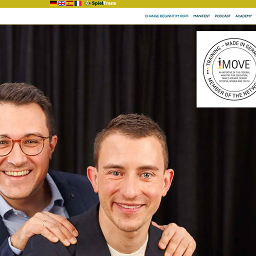Change beginnt im Kopf - Website